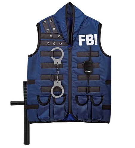 E-Carnavalskleding.nl Tactisch fbi vest kostuum Eva