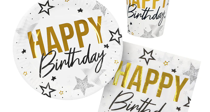 E-Carnavalskleding.nl Tafelset 'Happy birthday'