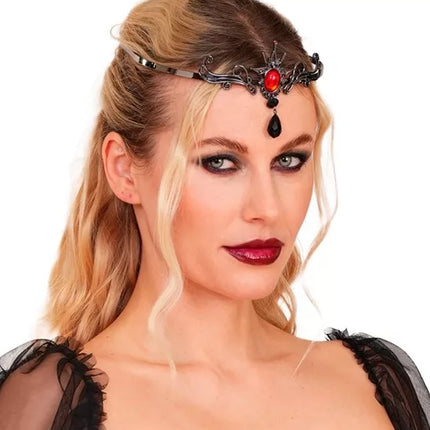 E-Carnavalskleding.nl Tiara gotisch vampier haarband Niek