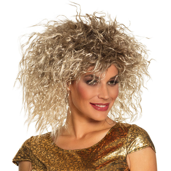 E-Carnavalskleding.nl Tina Turner pruik Rock queen