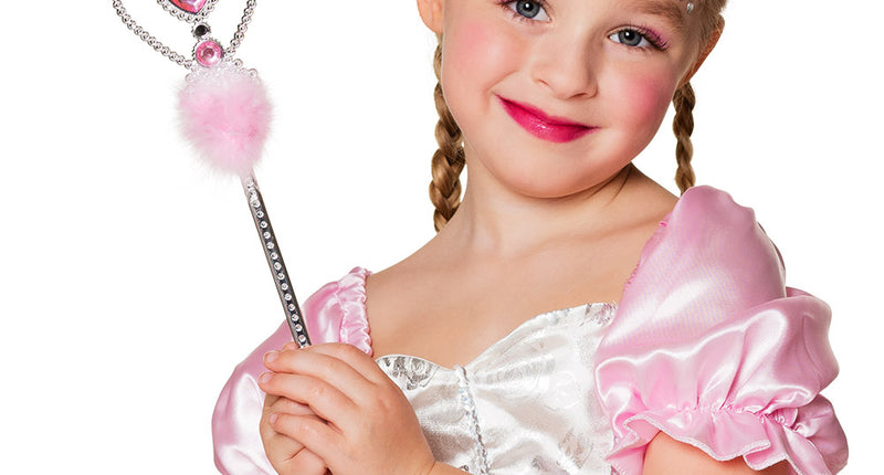 E-Carnavalskleding.nl Toverstafje Anna roze