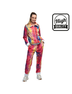E-Carnavalskleding.nl Trainingspak Disco babe premium