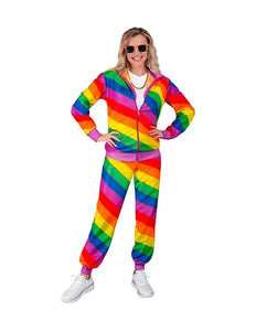 E-Carnavalskleding.nl Trainingspak regenboog Pride