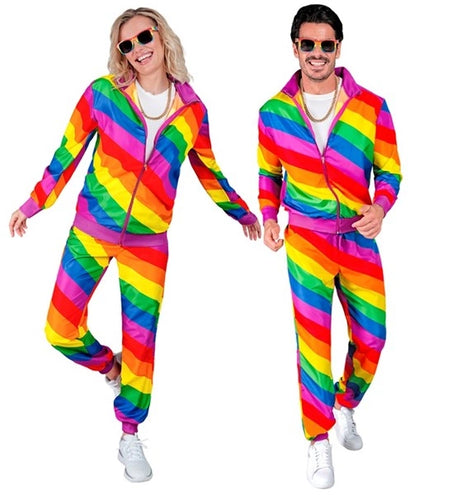 E-Carnavalskleding.nl Trainingspak regenboog Pride