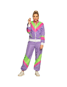 E-Carnavalskleding.nl Trainingspak Retro babe