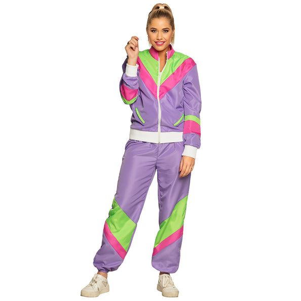 E-Carnavalskleding.nl Trainingspak Retro babe