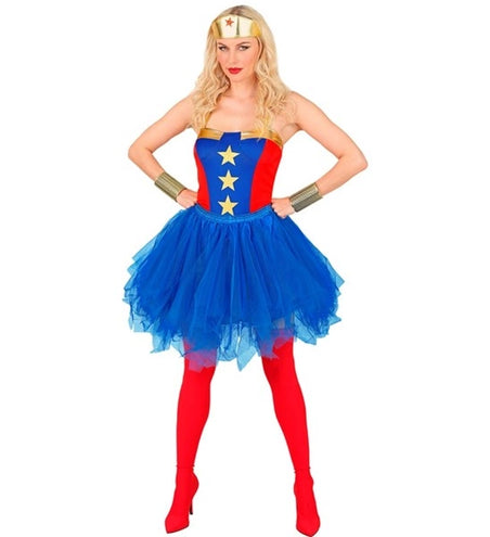 E-Carnavalskleding.nl Tutu blauw Liv