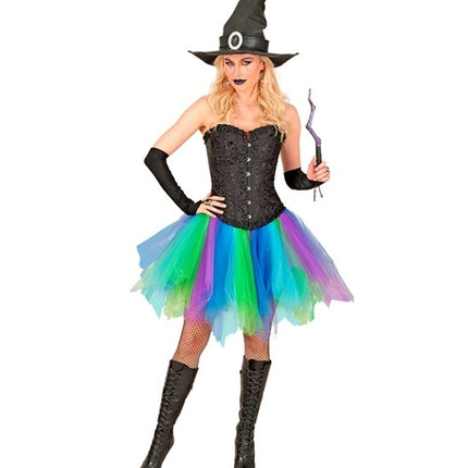 E-Carnavalskleding.nl Tutu blauw/lichtblauw/groen Guus