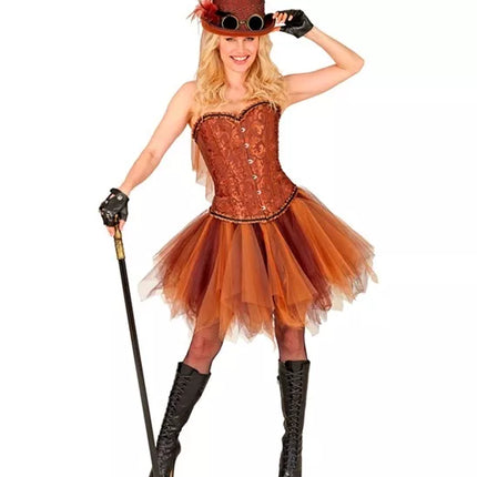 E-Carnavalskleding.nl Tutu licht bruin / donker bruin Ruben