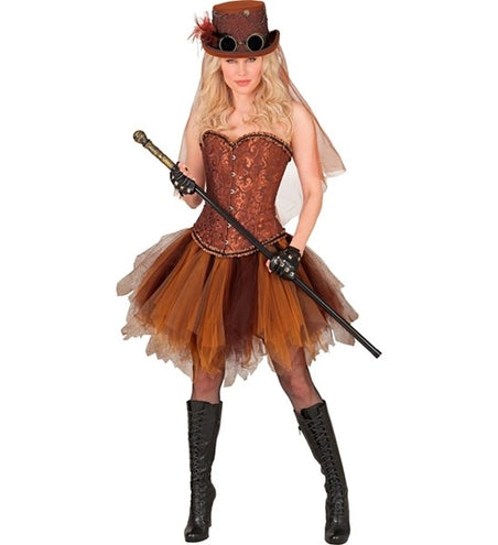 E-Carnavalskleding.nl Tutu licht bruin / donker bruin Ruben