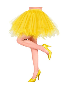 E-Carnavalskleding.nl Tutu neon geel Sanne