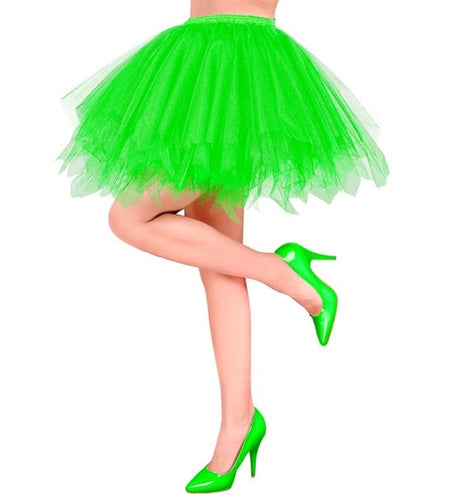 E-Carnavalskleding.nl Tutu neon groen Emma