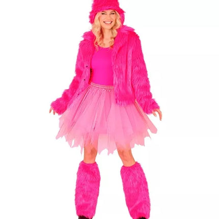 E-Carnavalskleding.nl Tutu neon roze Yara