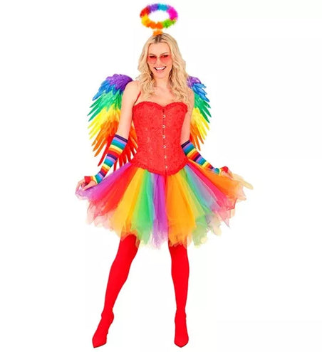 E-Carnavalskleding.nl Tutu regenboog Olivia