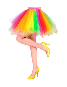 E-Carnavalskleding.nl Tutu regenboog Olivia