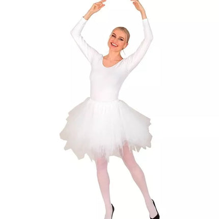 E-Carnavalskleding.nl Tutu wit Timo