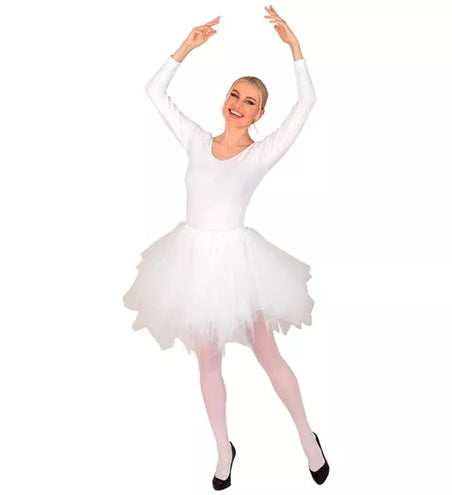 E-Carnavalskleding.nl Tutu wit Timo