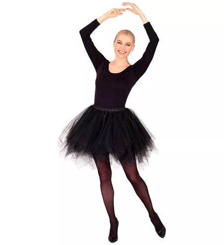 E-Carnavalskleding.nl Tutu zwart Esmee