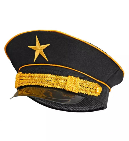 E-Carnavalskleding.nl Uniform pet met ster hoed Maud