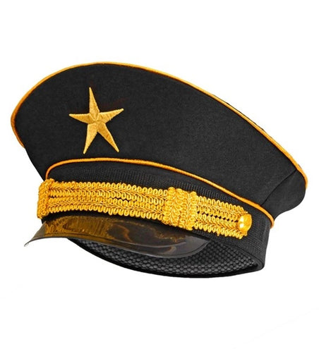 E-Carnavalskleding.nl Uniform pet met ster hoed Maud