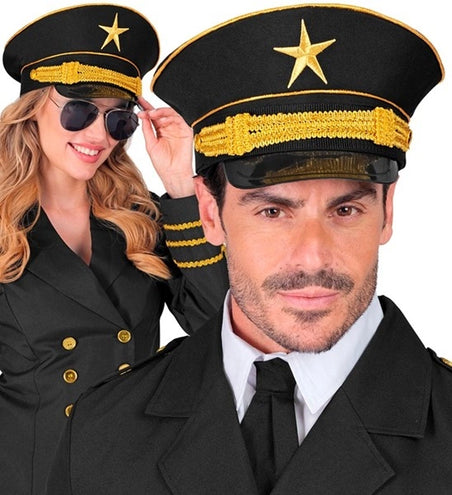 E-Carnavalskleding.nl Uniform pet met ster hoed Maud