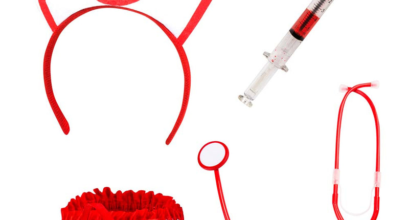 E-Carnavalskleding.nl Verpleegster accessoires set