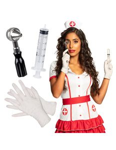 E-Carnavalskleding.nl Verpleegster Dokter accessoires Medische kit