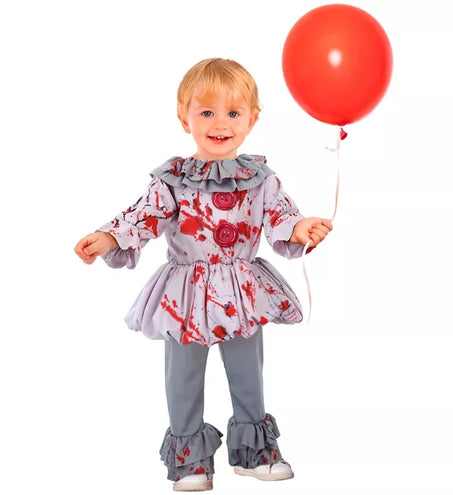 E-Carnavalskleding.nl Vintage killer clown kostuum Guus kinderen