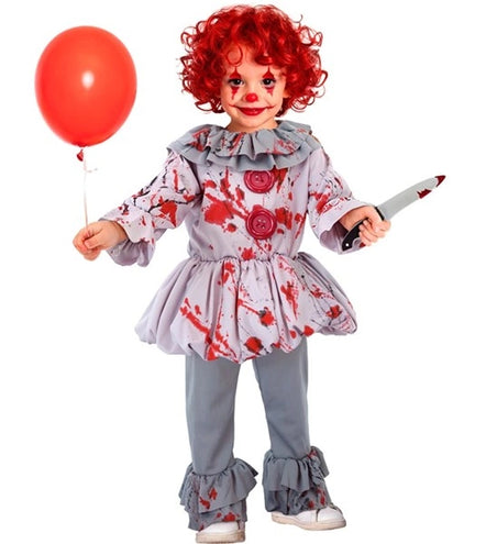 E-Carnavalskleding.nl Vintage killer clown kostuum Guus kinderen