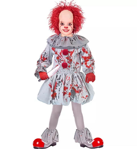 E-Carnavalskleding.nl Vintage killer clown kostuum Guus kinderen