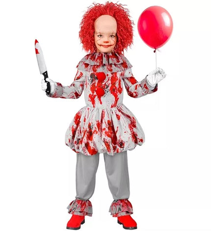 E-Carnavalskleding.nl Vintage killer clown kostuum Guus kinderen