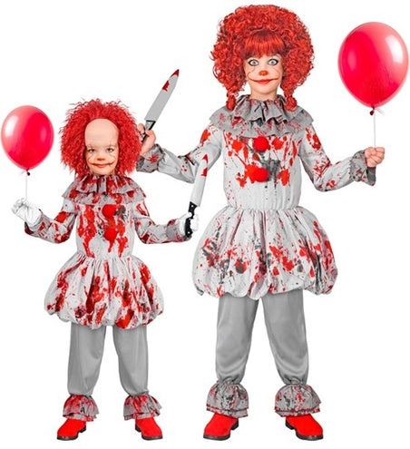 E-Carnavalskleding.nl Vintage killer clown kostuum Guus kinderen