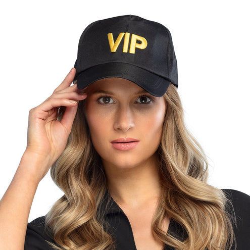 E-Carnavalskleding.nl VIP pet gouden opdruk