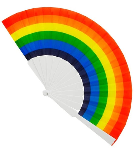 E-Carnavalskleding.nl Waaier regenboog Anouk