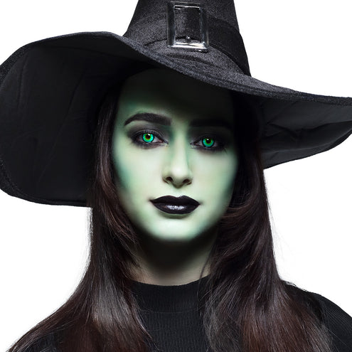 E-Carnavalskleding.nl Weeklenzen groen Witchcraft