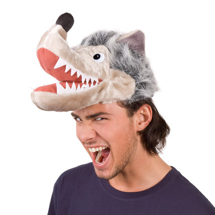 E-Carnavalskleding.nl Wolf muts boze wolf