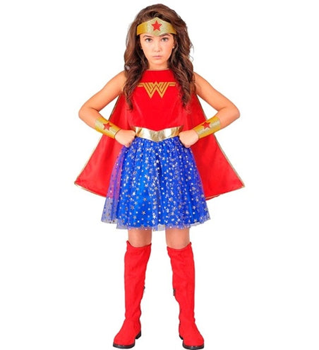 E-Carnavalskleding.nl Wonder girl kostuum Mees kinderen