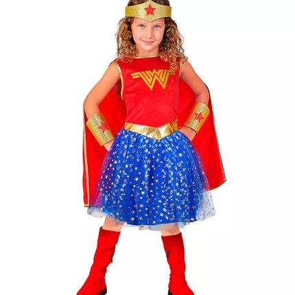 E-Carnavalskleding.nl Wonder girl kostuum Mees kinderen