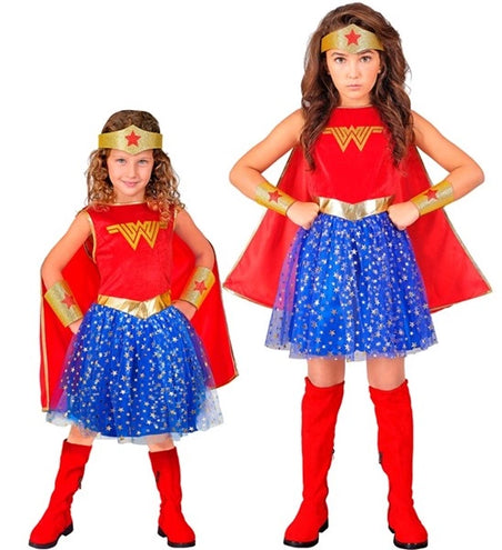 E-Carnavalskleding.nl Wonder girl kostuum Mees kinderen