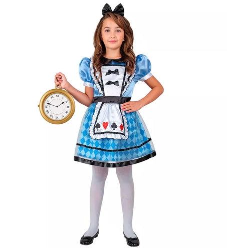 E-Carnavalskleding.nl Wonderland meisje kostuum Lynn kinderen