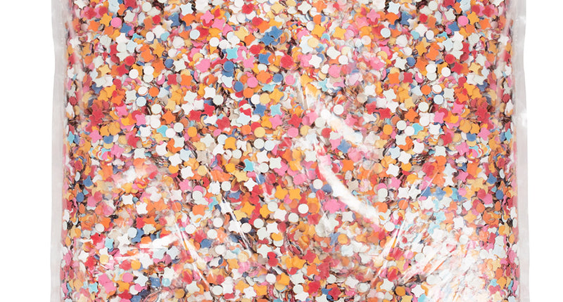 E-Carnavalskleding.nl Zak confetti 1 kg