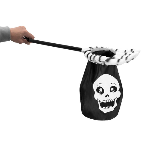 E-Carnavalskleding.nl Zakje Trick or Treat Schedel