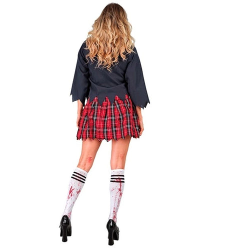 E-Carnavalskleding.nl Zombie schoolmeisje kostuum Emma dames