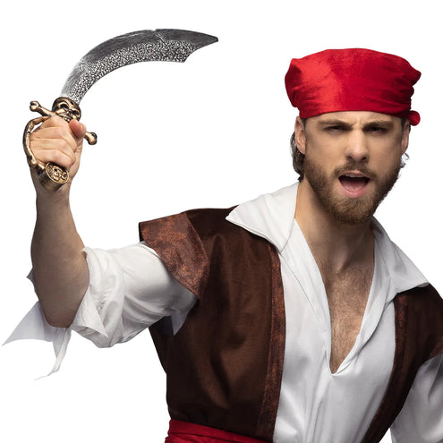 E-Carnavalskleding.nl Zwaard piraat Skully