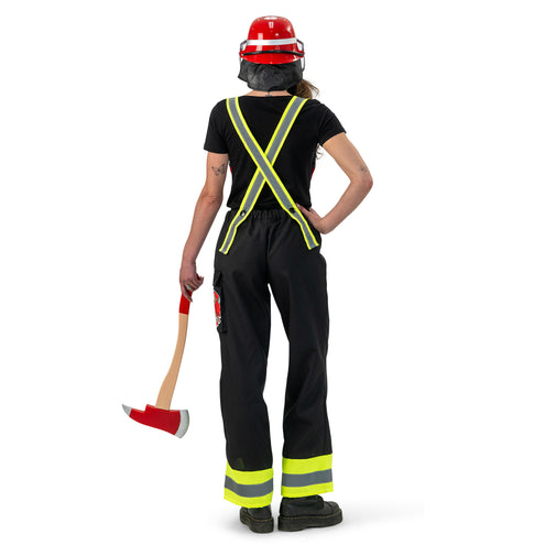 Funny Fashion Brandweervrouw broek met bretels Franny