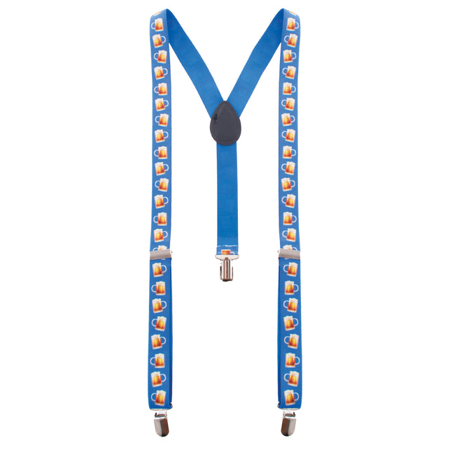 Funny Fashion Bretel met bierpullen