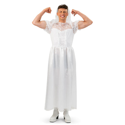 Funny Fashion Bruid kostuum heren vrijgezellenfeest