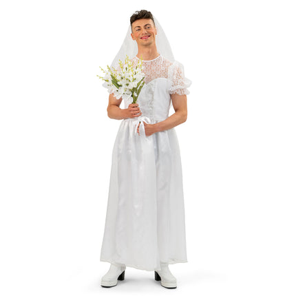 Funny Fashion Bruid kostuum heren vrijgezellenfeest