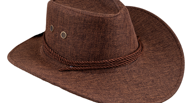 Funny Fashion Bruine Texaanse cowboyhoed