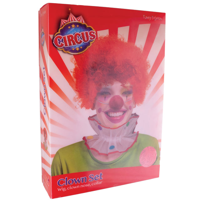 Funny Fashion Clown set 3 delig